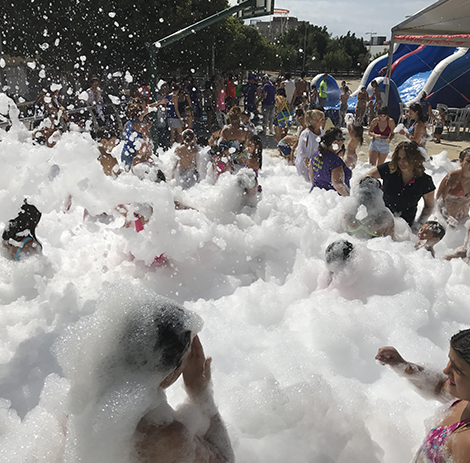 Fiesta de la espuma alicante