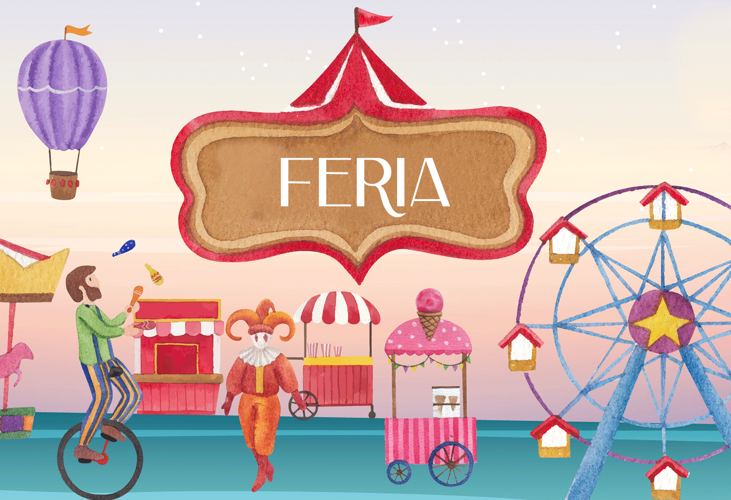 Tendencia "Ferias" para comuniones